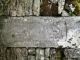 BorneMilliaire sur RS 611 (ex RN 11) lieu dit la Grande Palisse enclavée dans le muret de contruction traditionnelle en pierre seche