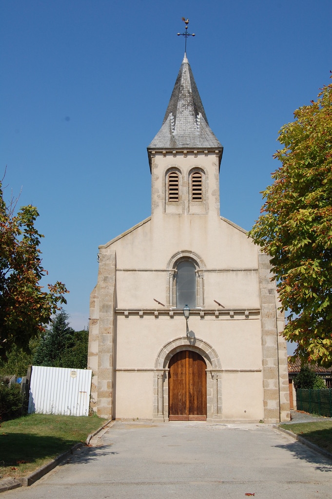 L'église  la facade - Reffannes