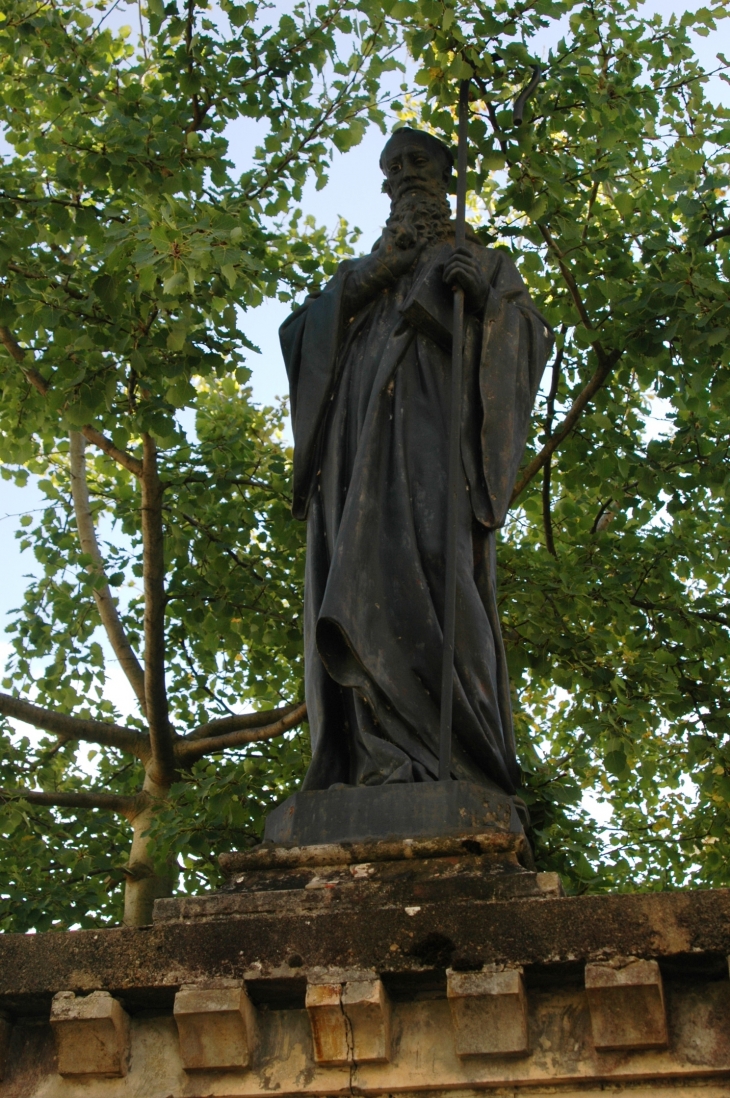 Agapit moine fondateur de Saint Maixent - Saint-Maixent-l'École