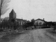 Photo suivante de Sainte-Soline Entrée du village par la route de Lezay, vers 1906 (carte postale ancienne).