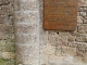 Vestiges de l'église romane  XI éme siècle près du prieuré 