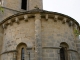 Photo suivante de Vançais Le chevet de l'église Saint Martin.