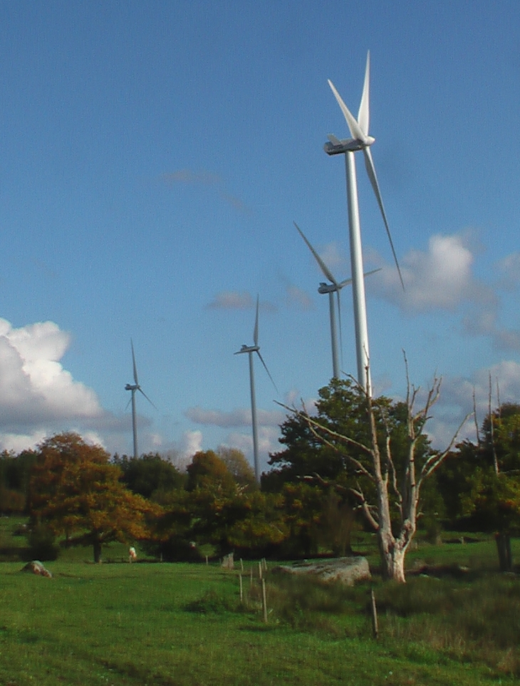 4 éoliennes aux Belles Foyes - Vernoux-en-Gâtine