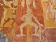 Détail : peintures murales fin XIIe siècle.