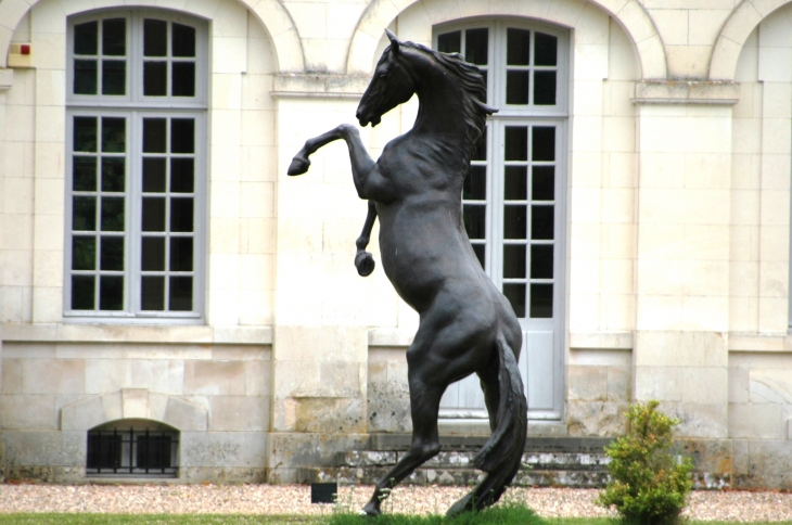 Expo de sculptures au chateau  - Les Ormes