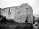 Ruine de l'Eglise du Vieux Bras avant sa restauration