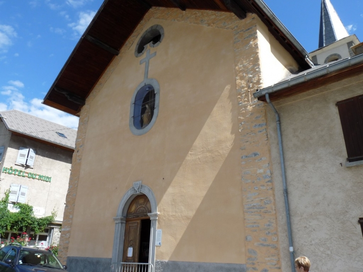 L'église du village - La Condamine-Châtelard