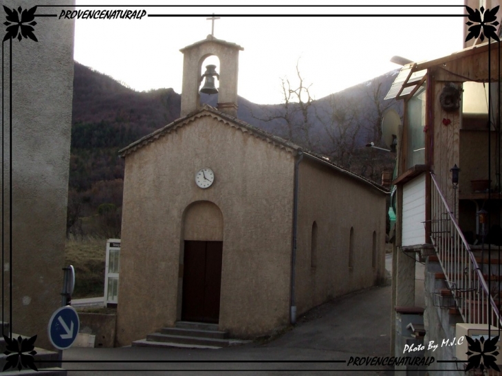 L'église du village - La Robine-sur-Galabre