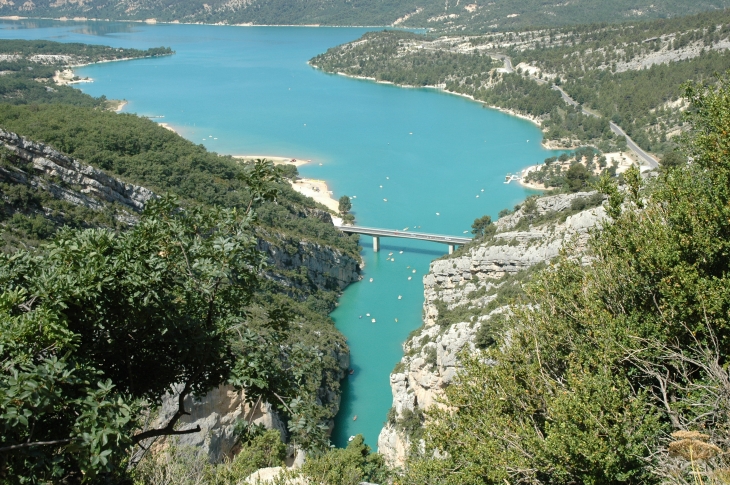 Pont du Galetas - Lac de Ste Croix - Sainte-Croix-du-Verdon
