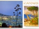 Photo suivante de Cannes Vue générale et affiche ancienne (carte postale).