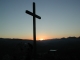 coucher de soleil à la croix de Cuore 