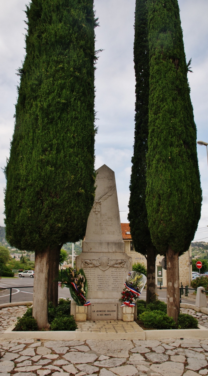 Monument aux Morts - La Colle-sur-Loup