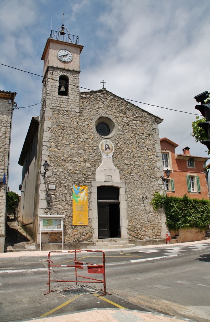 *église Saint-Georges - La Roquette-sur-Siagne