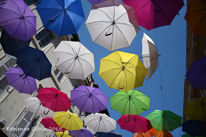 Parapluies - Photo Fabienne Clérin - Aix-en-Provence
