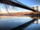 Photo suivante de Mallemort Fin de journée en hiver sur le vieux pont