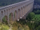 aqueduc-de-roquefavour-pris-du-haut-de-la-falaise 1842 - 1847. Le plus grand ouvrage en pierre du monde.