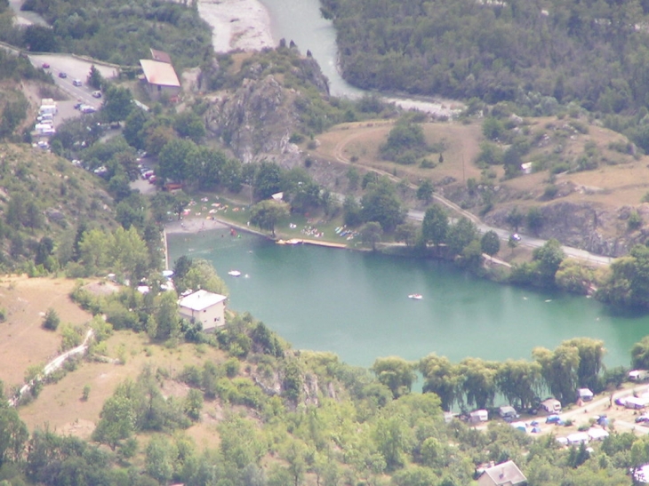 Lac de lac roche de rame - La Roche-de-Rame