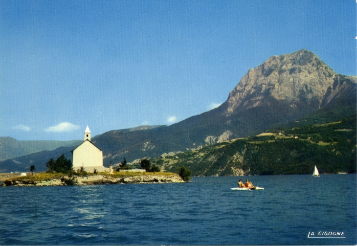 La Chapelle Saint-Michel. Le Grand Morgon (carte postale de 1980) - Savines-le-Lac