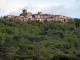 vue sur le village perché