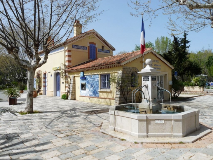 Le centre du village - Le Lavandou