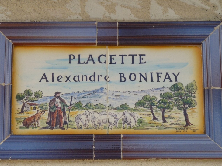 Placette Alexandre Bonifay - Riboux