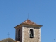 Le clocher de l'église Saint Sébastien