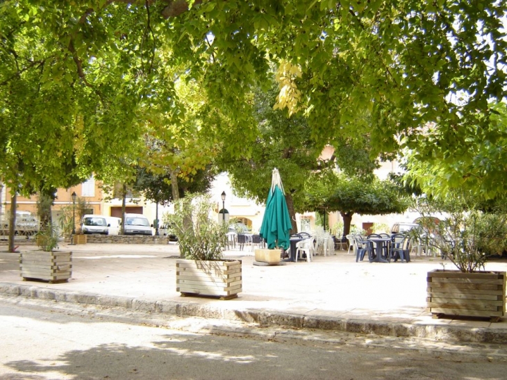 Place du village - Solliès-Ville