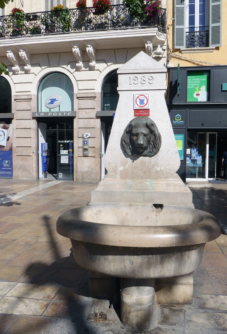 Fontaine du Musequin - Toulon