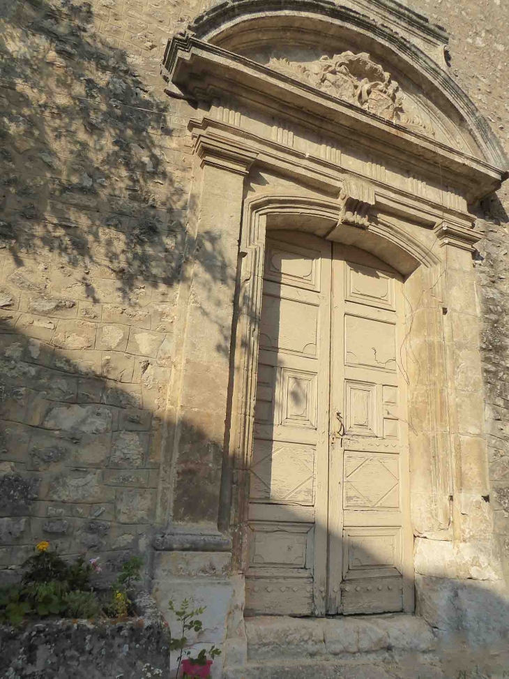 Château de Javon : la chapelle - Lioux