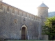 château de Javon : les murs extérieurs
