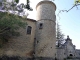 château de Javon : les murs extérieurs