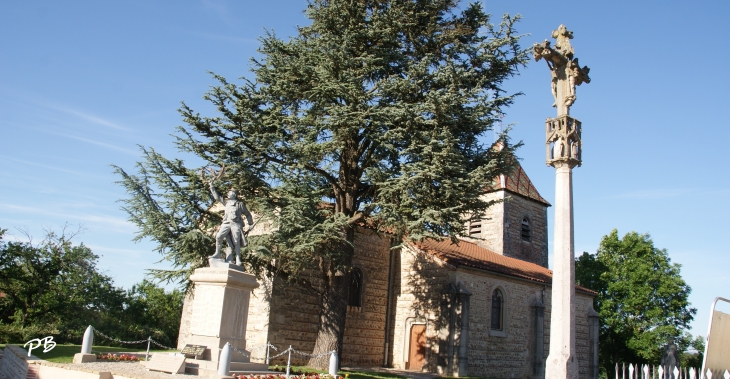 église St Paul de Rigneux-le-Franc Commune de Bourg-St-Christophe - Bourg-Saint-Christophe