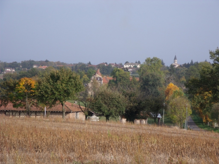 Le village - Chanoz-Châtenay