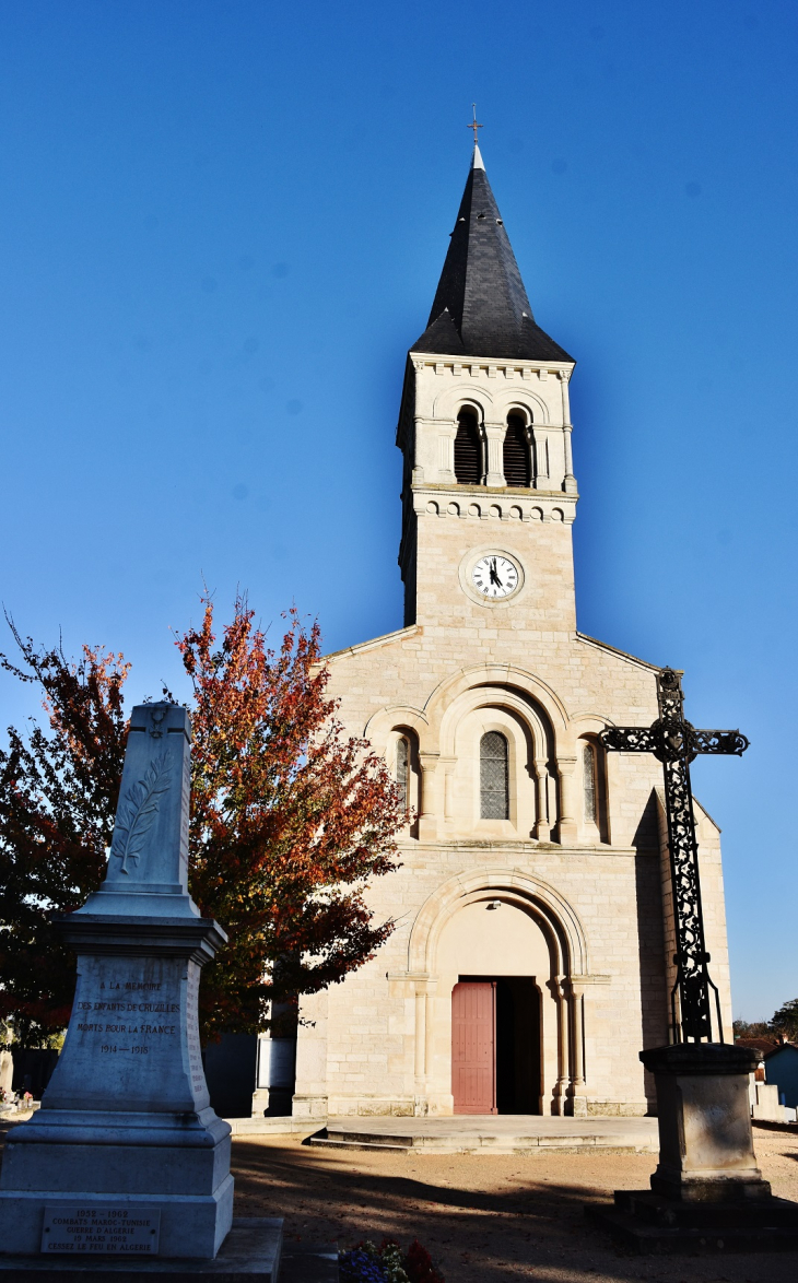  -église St Denis - Cruzilles-lès-Mépillat