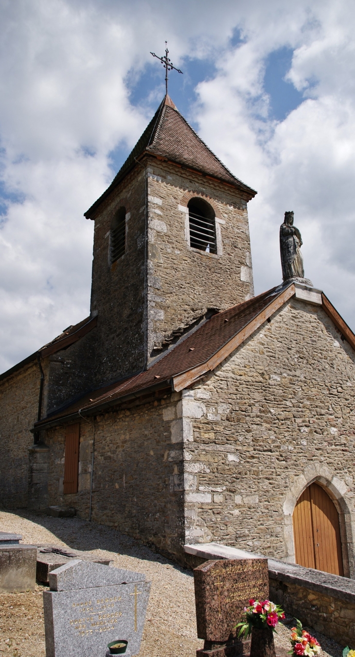 //église Saint-Vincent - Journans