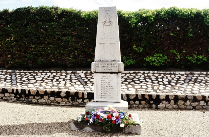 Monument-aux-Morts - Pradons