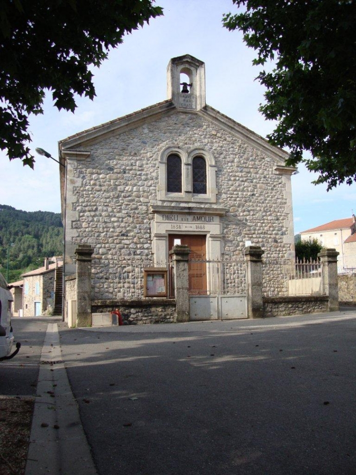 Saint-Fortunat-sur-Eyrieux (07360) temple