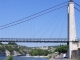 L'Ardèche, le pont suspendu, les quais