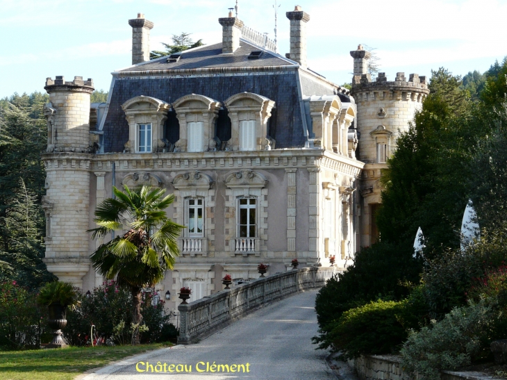 Le château Clément - Vals-les-Bains