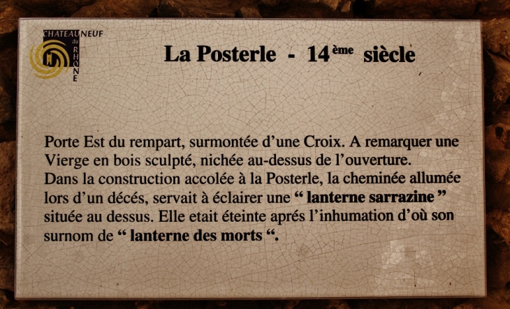 La Posterle - Châteauneuf-du-Rhône