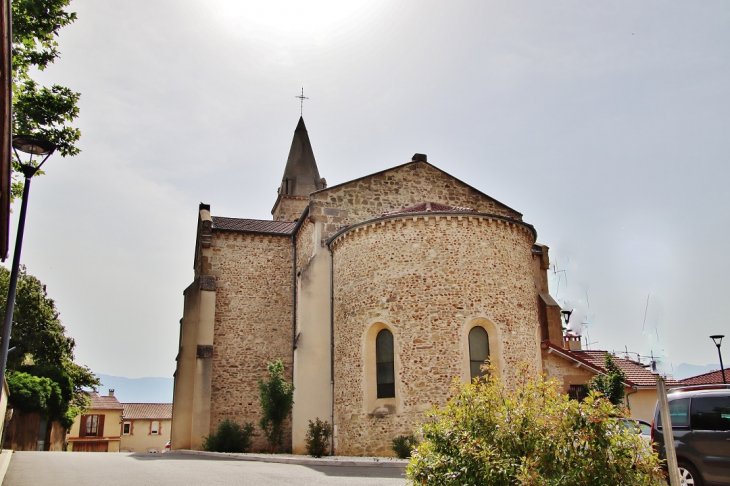 ---église St Apolinaire - Chatuzange-le-Goubet