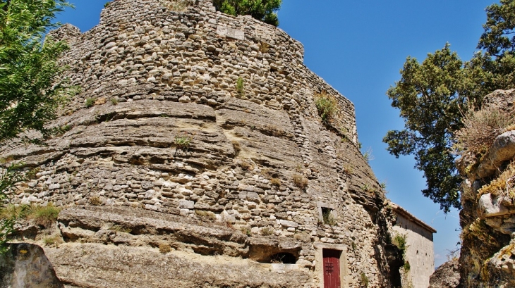 Ruines - Montségur-sur-Lauzon