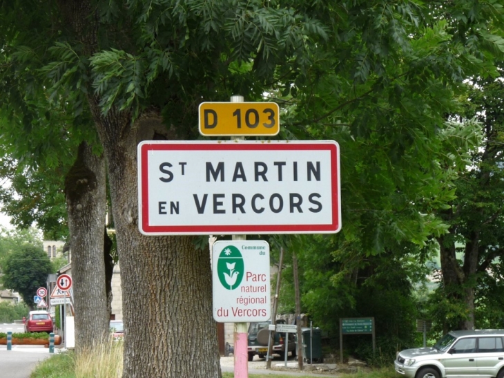 La commune - Saint-Martin-en-Vercors