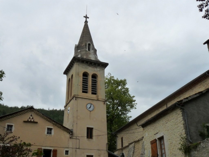 Le clocher de l'église - Saint-Martin-en-Vercors