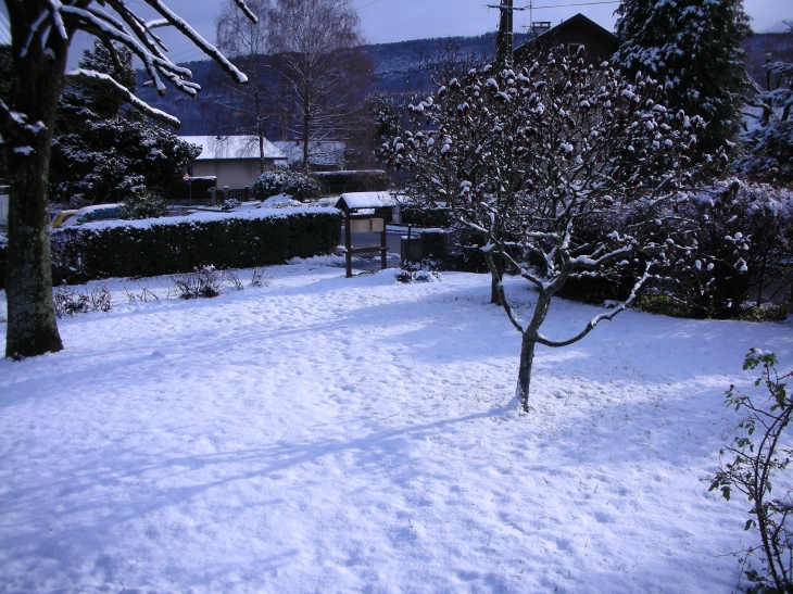 1ère neige de la saison - Seynod