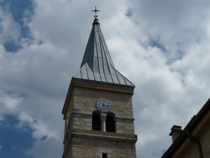 Le clocher de l'église - Corrençon-en-Vercors