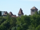 Saint Alban du Rhône. Château et église.