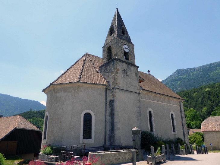 L'église - Saint-Martin-de-Clelles