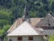 Photo suivante de Saint-Martin-de-Clelles vue sur le clocher et les toits