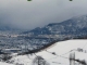 Grenoble sous la neige photo prise de Venon 38